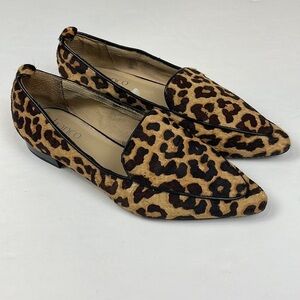 Franco Sarto Studio Leopard Mules